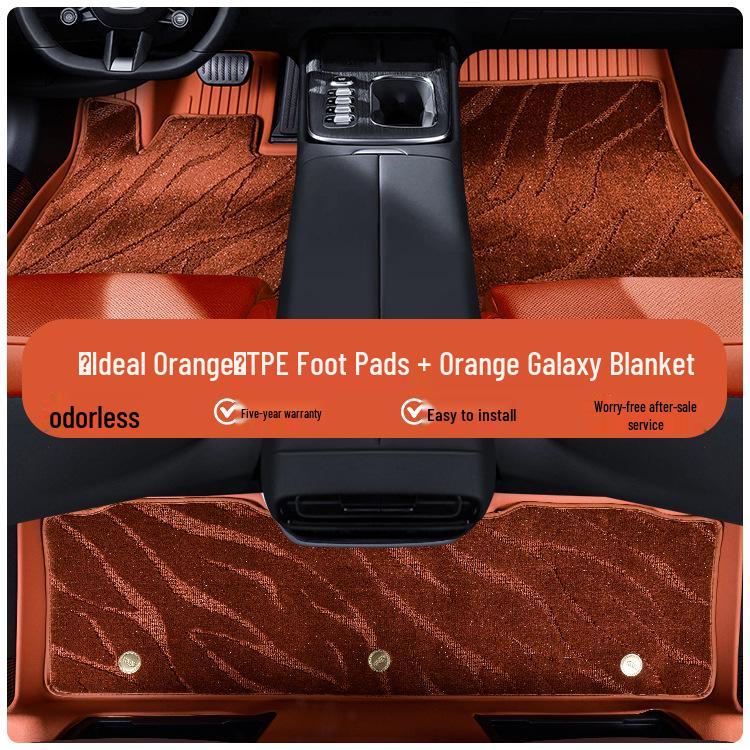 Volvo XC90 (2015–2025) Wasserdichte TPE-Fußmatten für 7-Sitzer