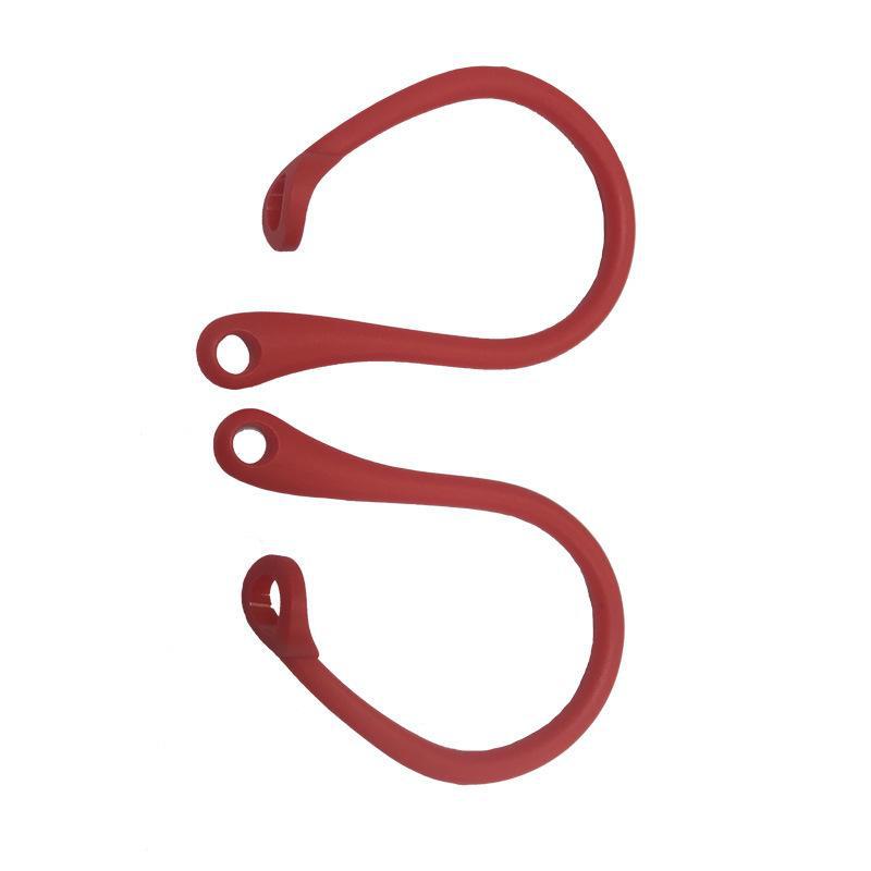 

Заушины с защитой от падения и потери для Apple AirPods Pro 3-го и 4-го поколения для спортивного использования красный