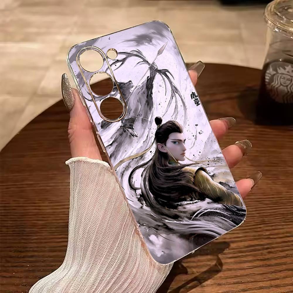 

N-Z-Ne-zha Hot anime Clear Phone Case for Samsung Galaxy A71, A70, A52, A51, A40, A30 Samsung a50 30s 50s