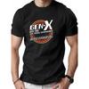Men'S Casual "Gen-X" Graphic Tee - Soft, Breathable, Round Neck T-Shirt for Summer, Casual Attire, Summer Wear | Retro Graphic Tee | Comfortable Fit
