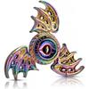 Dragon Wings Eye Tri Fidget Spinner Metal Hand Spinner Baixo Ruído Alta Velocidade Foco Brinquedo com Aço Autolubrificante Rolamento