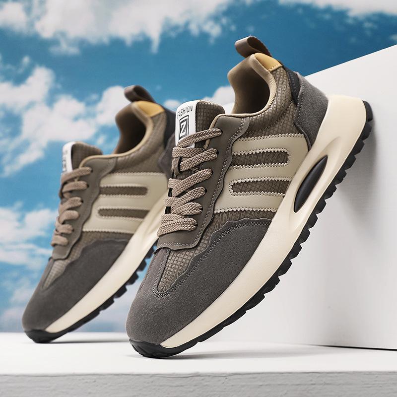 

Ruffian handsome senior sense spring fashion casual men s shoes breathable versatile shoes retro trend versatile Forrest Gump shoes 44