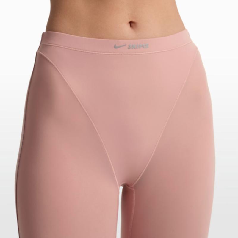 Nike × SKIMS Weightless Layers High-Waisted Double-Layer V-Shape Spliced Quick-Dry Breathable Leggings Women leggings PTLEG8361W-HIM