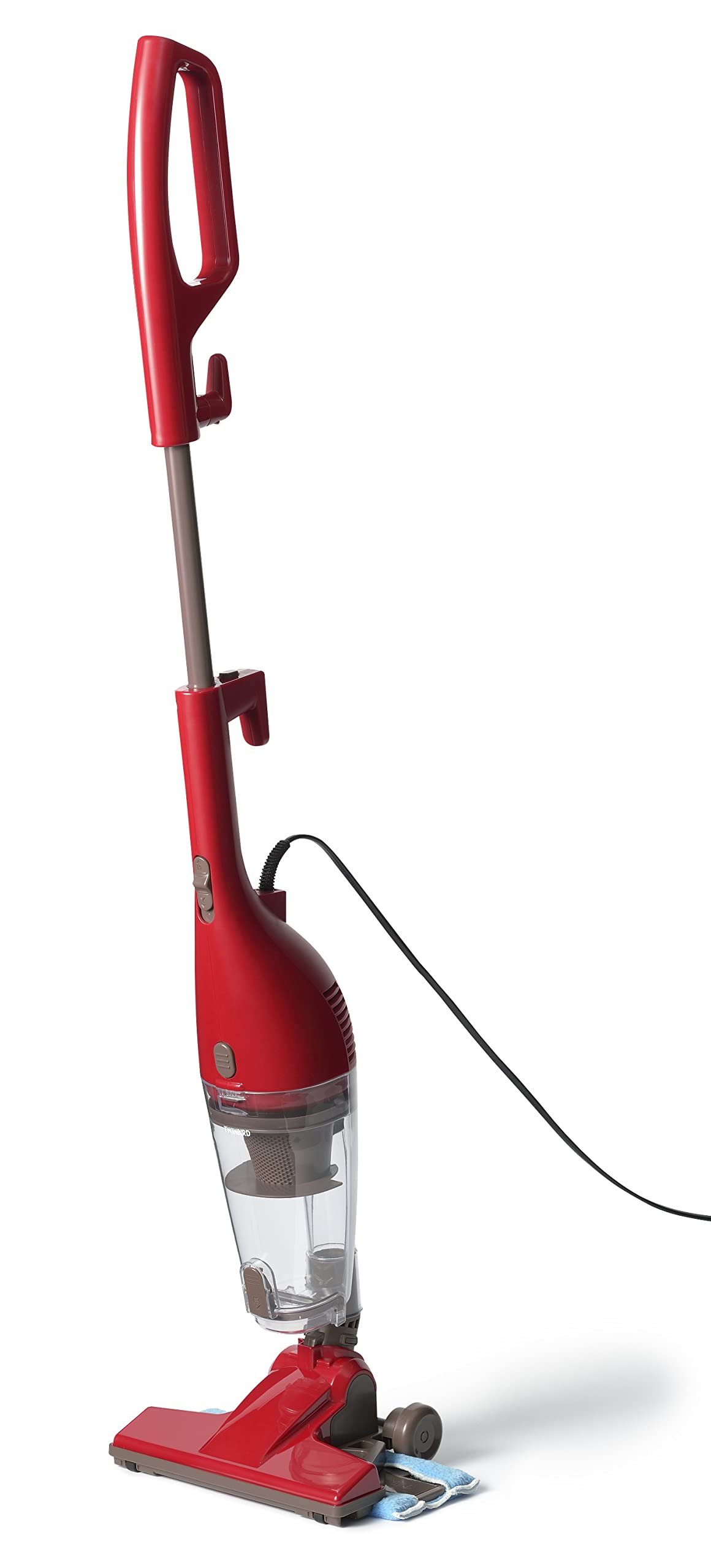 

Twin Bird Vacuum Cleaner Cyclone Wiper Stick Cleaner Fukitolish Cord Type Handy Futon Vacuum Cleaner 3WAY Red TC-5165R червоний