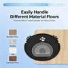 Robot Vacuum Cleaner 3-in-1 Sweeping, Vacuuming & Mopping With Visual Large Dustbin