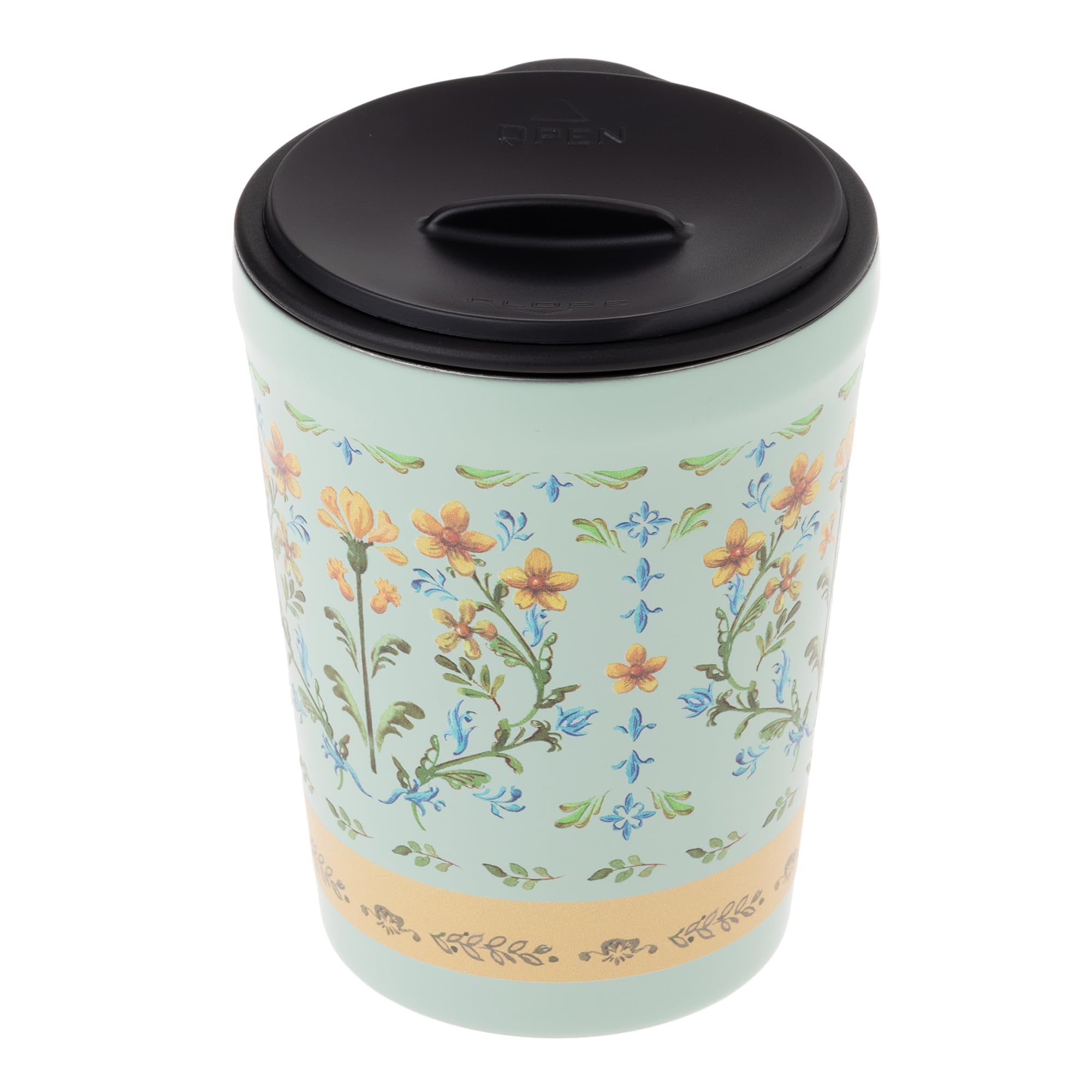

maebata Bevande Tumbler with Flower 53053 Lid, Design, 260ml,