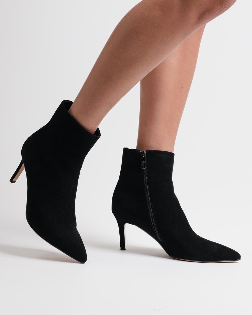 Women's Ankle Boots Melanda 50253 36 Black Suede
