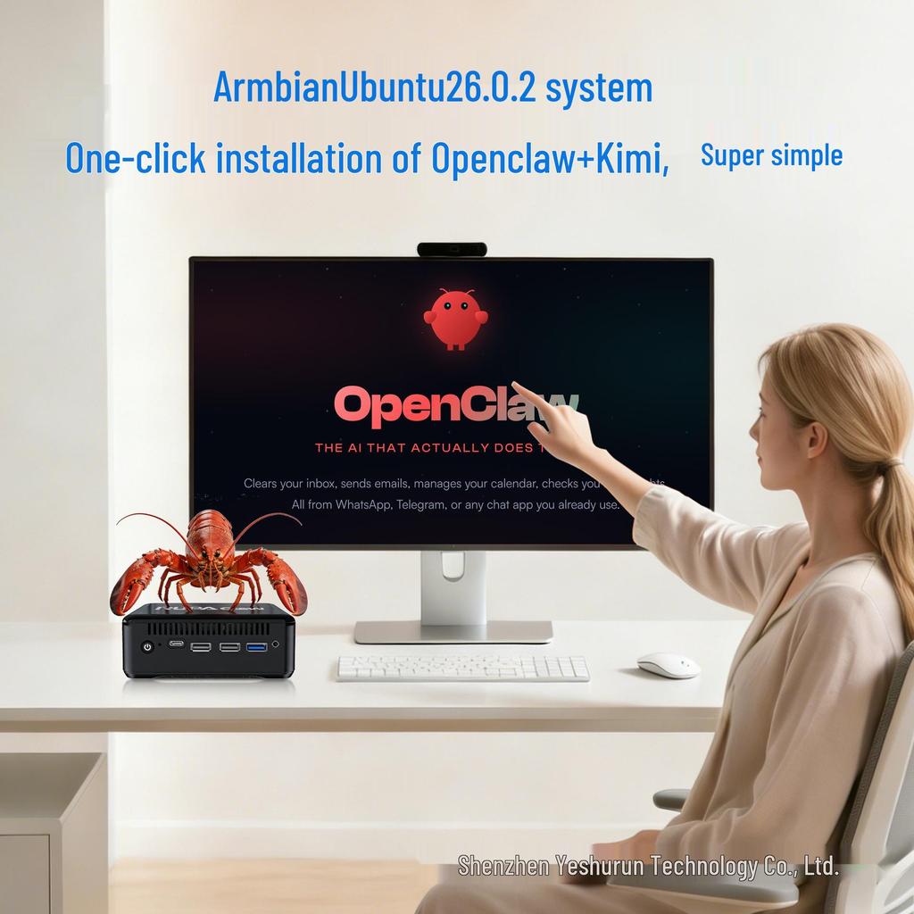 OpenClaw Mini AI Crawfish Robot