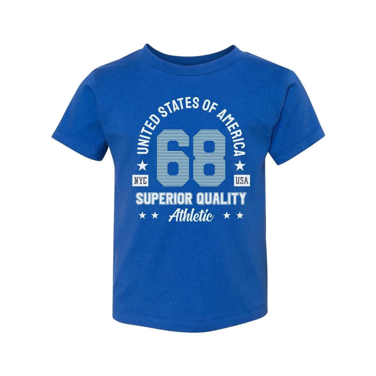 

Unisex Graphic T Shirt With Large 66 USA Emblem Circle Design United States Of A M
