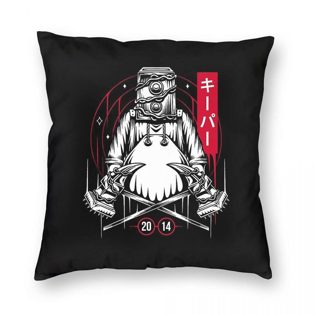 The Keeper The Evil Within Square Pillowcase Polyester Linen Velvet Printed Zip Decor Pillow Case Home Cushion Cover