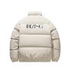 Anta Kyrie Irving Series Off-White Unisex Stand Collar Warm Down Jacket 172541908-1