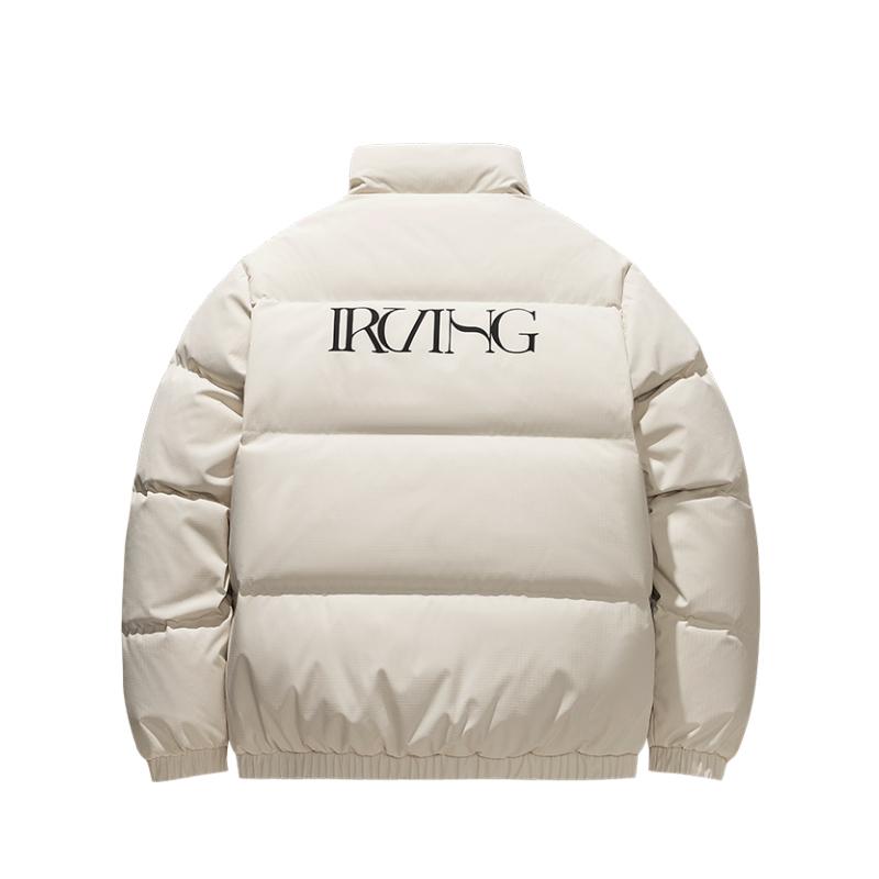 Anta Kyrie Irving Series Off-White Unisex Stand Collar Warm Down Jacket 172541908-1