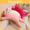Dopamine Plush Cat Toy Stuffed Animal Pillow Doll Back Cushion 100cm Decoration