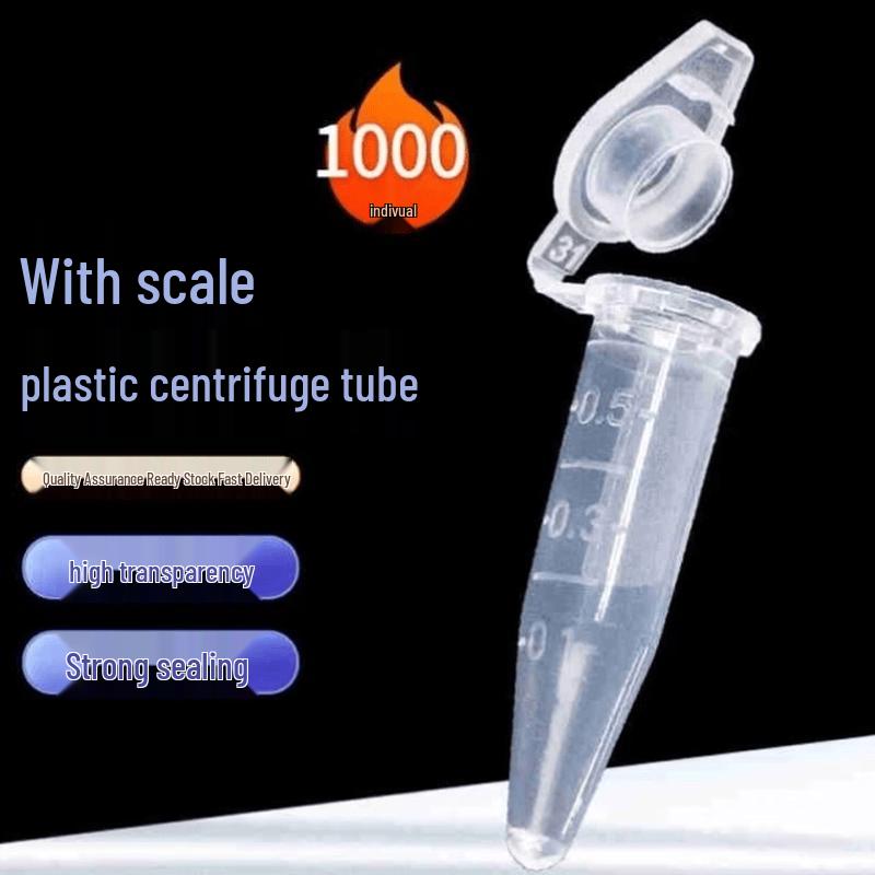 Aokewen 0.5ml Plastic Centrifuge Tubes