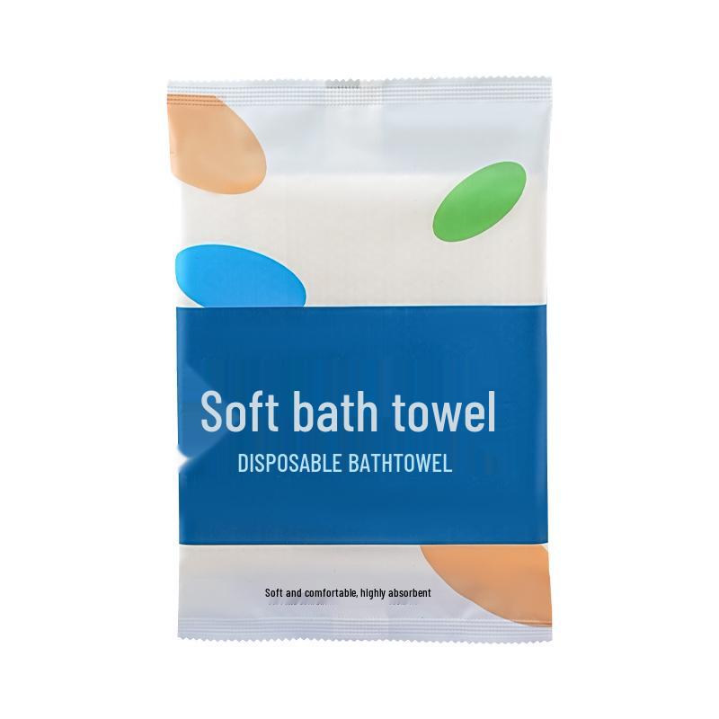 Ultra-Thick Disposable Bath Towel for Travel - Quick-Drying, Absorbent, Lint-Free Shower Towel