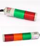 Three-Color Multi-Tier Signal Tower Light LTA-205, 1-5 Sections, 220V/24V Warning Indicator Light for Machine Tools.