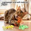 Interactive Toys for Multi Cat Households Mesh Tube Toy, Butterfly Shape Chew Toy with Bells Indoor Exercise And Plush Balls, Flexible Cats