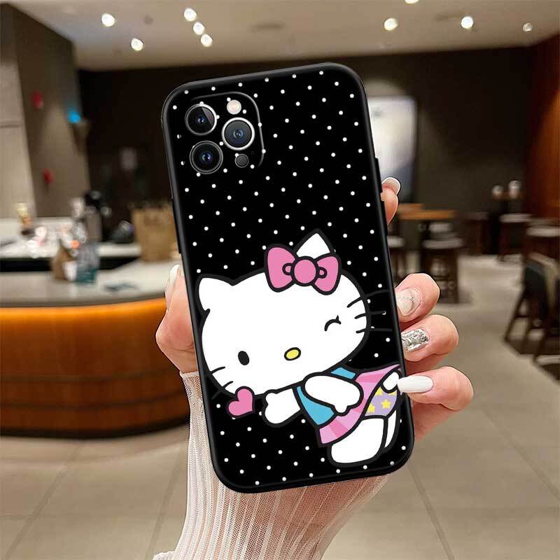 New Hello Kitty Case for Samsung Note 20 10 S25 Plus Ultra Lite FE M20 M21 M30 M31 M51 A11 A26 A51 A52 A53 A56 A70 A71 A72 A73