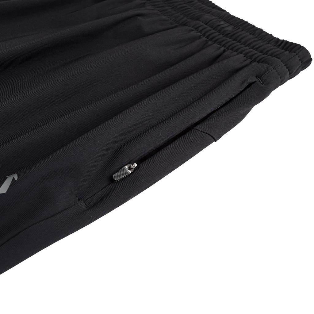 Anta Womens Knitted Sports Long Pants Summer Casual Pants Women bottoms Basic-Black 962627307-1