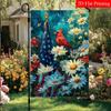 2D Flat, 2D Printing,July 4Th Patriotic American Garden Flag 1 (3) 1-28X40 Inch Outdoor Garden Flag Double-Sided Home Decoration Courtyard Decoration