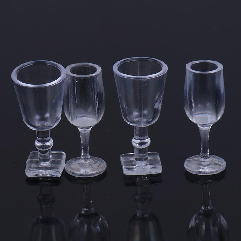 1:12 Scale 4Pcs/Lot Cup Tableware Set Dollhouse Miniature Toy