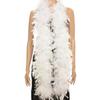 1Pc 2 Yards 85 Grams Turkey Chandelle Feather Boa For Diy Craft,Party Dancing Dress Up, Halloween Decoration
