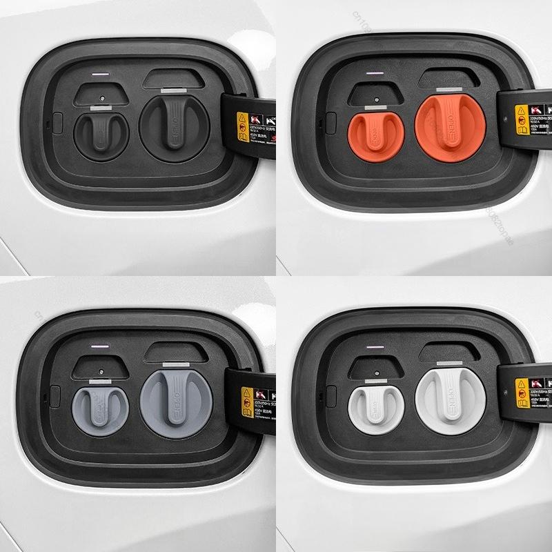 For Volkswagen VW ID.3 ID.4 ID.4X ID.6 CROZZ Car Charging Port Waterproof Protective Cover Dust Cover Auto Modified Accessories