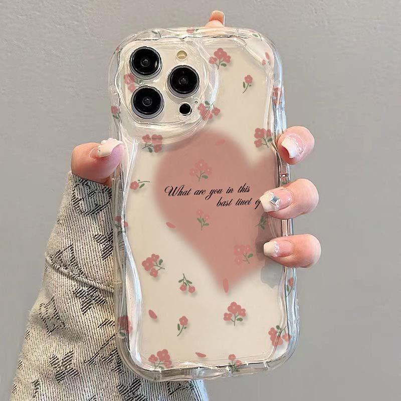 Tulip Flower Floral Case For Samsung Galaxy A34 5G A55 A35 S22 Ultra S24 S23 A54 A53 A52 A14 A13 Cover Funda Soft Transparent