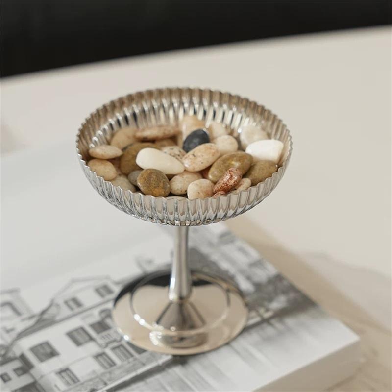 Edelstahl Dessertschale Doppellagig Isoliert Für Eis Sorbet Mousse Geschirr Dekoration