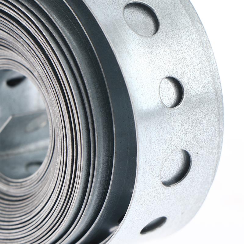 1 Rolle verzinktes Stahlband Aufhängeband vorgelocht Mehrschlitz-Metallband für Rohrabstützungen Aufhängung und Blecharbeiten