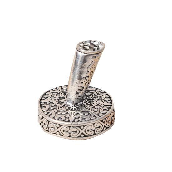 

Винтажный металлический держатель для ручек из искусственного пера, подставка-органайзер, канцелярские аксессуары, инструмент