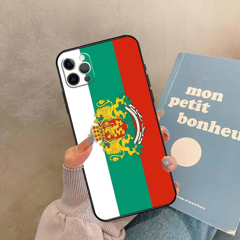 Bulgaria Flag Passport Case For iPhone 17 Air 15 14 13 12 11 16 Pro Max 13 mini XR 15 16 Plus 16e Back Cover Shell
