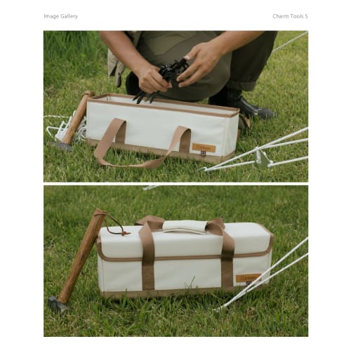 S'more Outdoor Camping Bag with Storage (Charm Tools S)