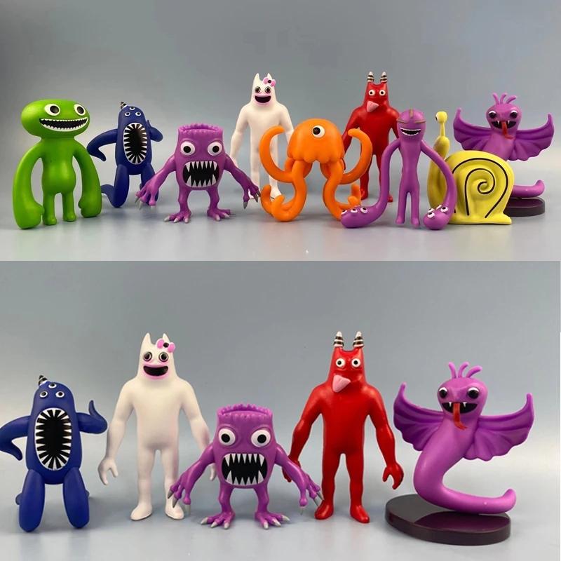 New 9Pcs/Set Garten Of Banban Action Figure Toys Pvc Game Nabnab Hunter Tim Silent Steve Plushies Dolls Children Birthday Gifts