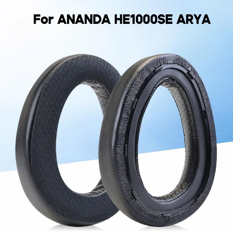 Comfortable Ear Pads for ANANDA HE1000SE ARYA Headphone Noise Isolation Earpads Noise Cancelling Sleeves Comfort Cushion