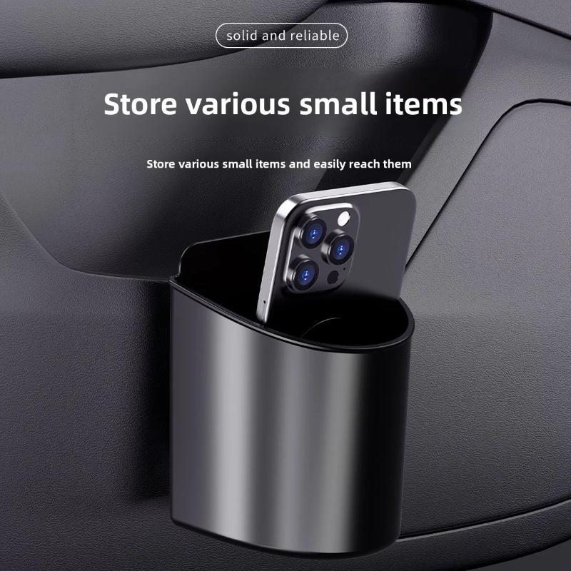 Car Door Cup Holder Box Back Clip Design Drink Rack Storage Bin Universal Car Seat Back Water Cup Box Organizer