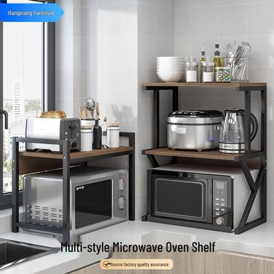 Multi-layer Kitchen Countertop Microwave & Oven Storage Rack