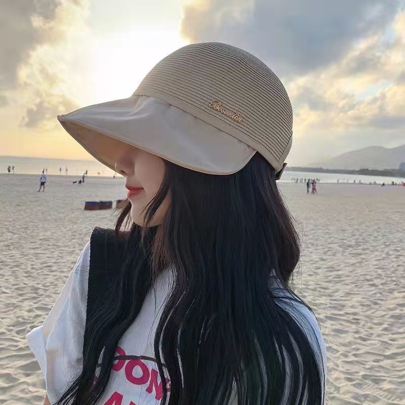 Sun Protection Hat With Large Brim For Casual Outdoor Summer Travel