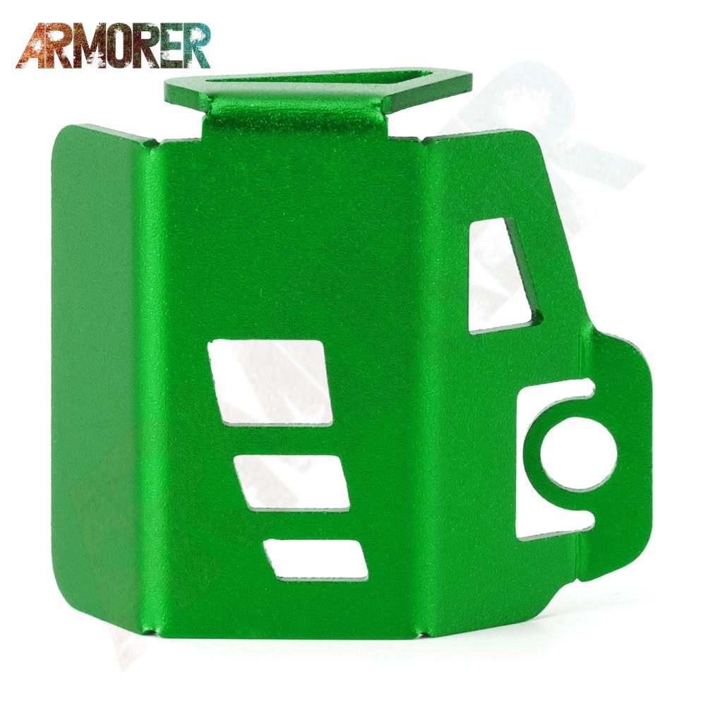 For KAWASAKI Z800 Z 800 CNC Aluminum Motorcycle Accessories Rear Brake Fluid Tank Reservoir Guard Cover Protector 2017