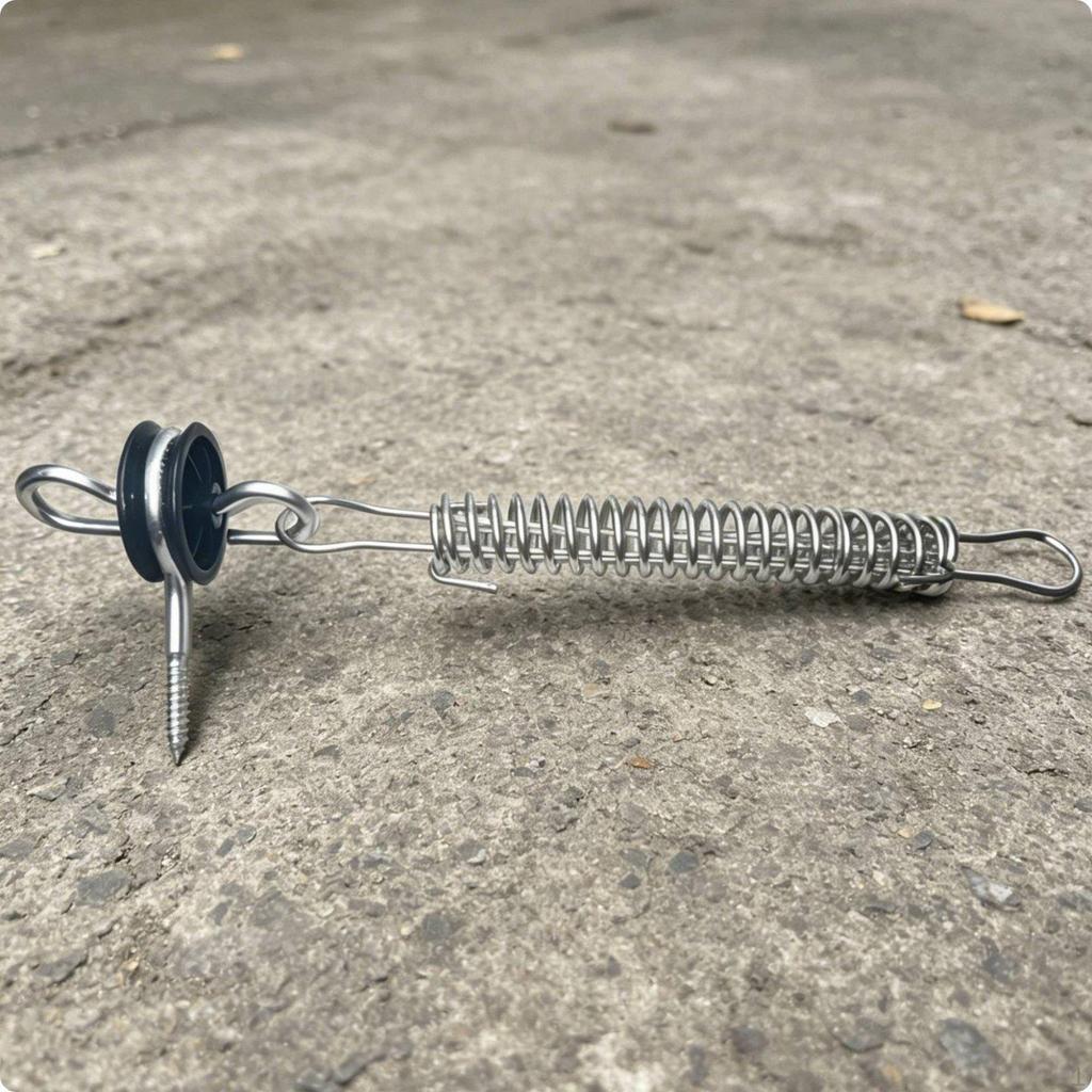 Electric Fence Coil Gate Handle High Insulation Fencing Equipment Heavy Duty