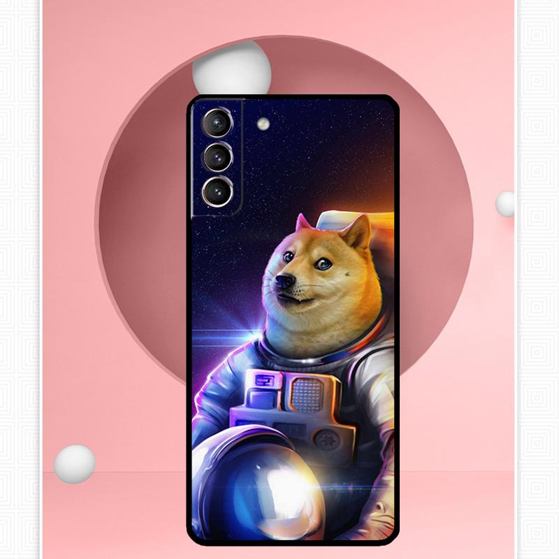 Doge Case For Samsung Galaxy S24 S23 Ultra S22 S20 FE S21 FE Note 10 20 S8 S9 S10 Plus Cover