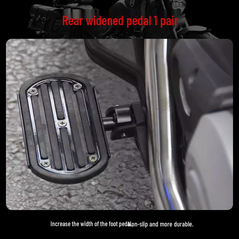 Thickened Guard Bar for Suzuki DL250: Anti-Fall, Wrap-Around Protection