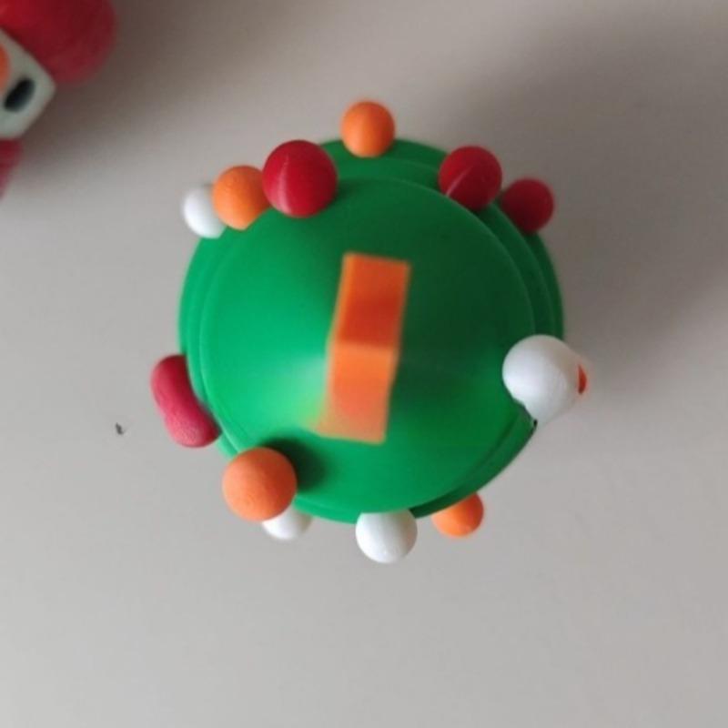 Dancing Christmas Tree Rotating Christmas Tree 3D Printed Desktop Ornament Christmas Stress-Relieving Toy Gift For Adult Or Kids