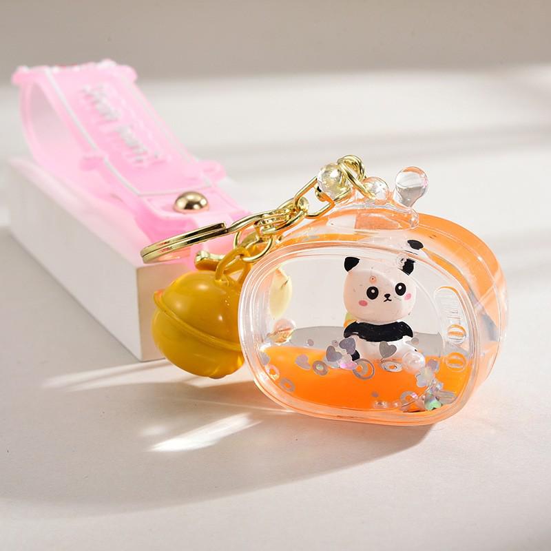 Panda Acrylic Keychain: Car Pendant, Backpack Accessory, Couple Gift