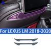 For LEXUS LM 2018- Car interior center console protective sticker interior decorative strip TPU protective sticker refit PPF
