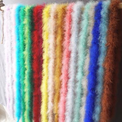 Tiras Espessas Encriptadas de Penas de Penugem Completa Cabelo de Peru Tiras Acessórios de Cabelo Decoração de Natal DIY Acessórios para Roupa de Performance de Palco