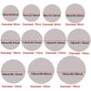 Round Table Cover Protector Elastic –Floral Print Fitted Tablecloth Waterproof,Elastic Edge Round Table Cloth for Dining Kitchen