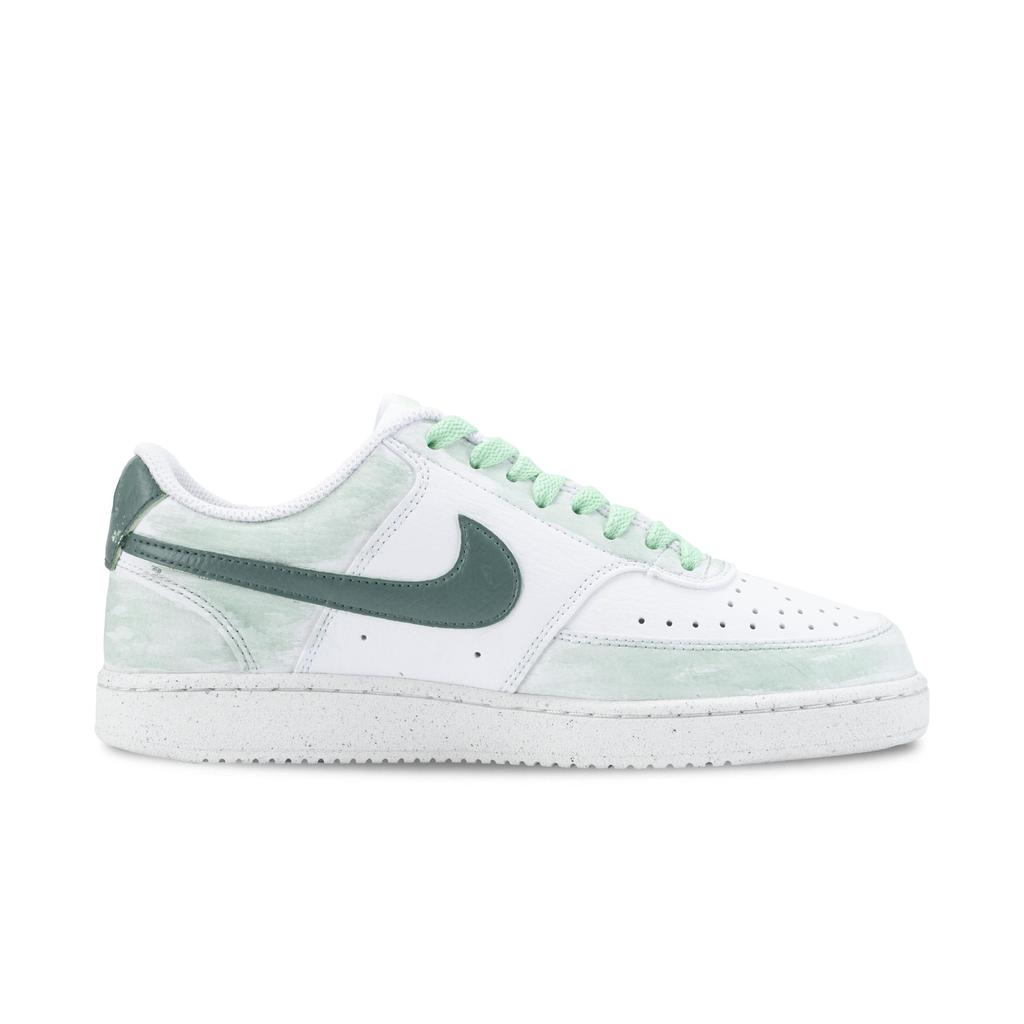 Nike Court Vision Low Spring Willow In The Breeze Slip Resistant Abrasion Resistant Low Top Skateboard Shoes Women's FV9952-104(Team626-)