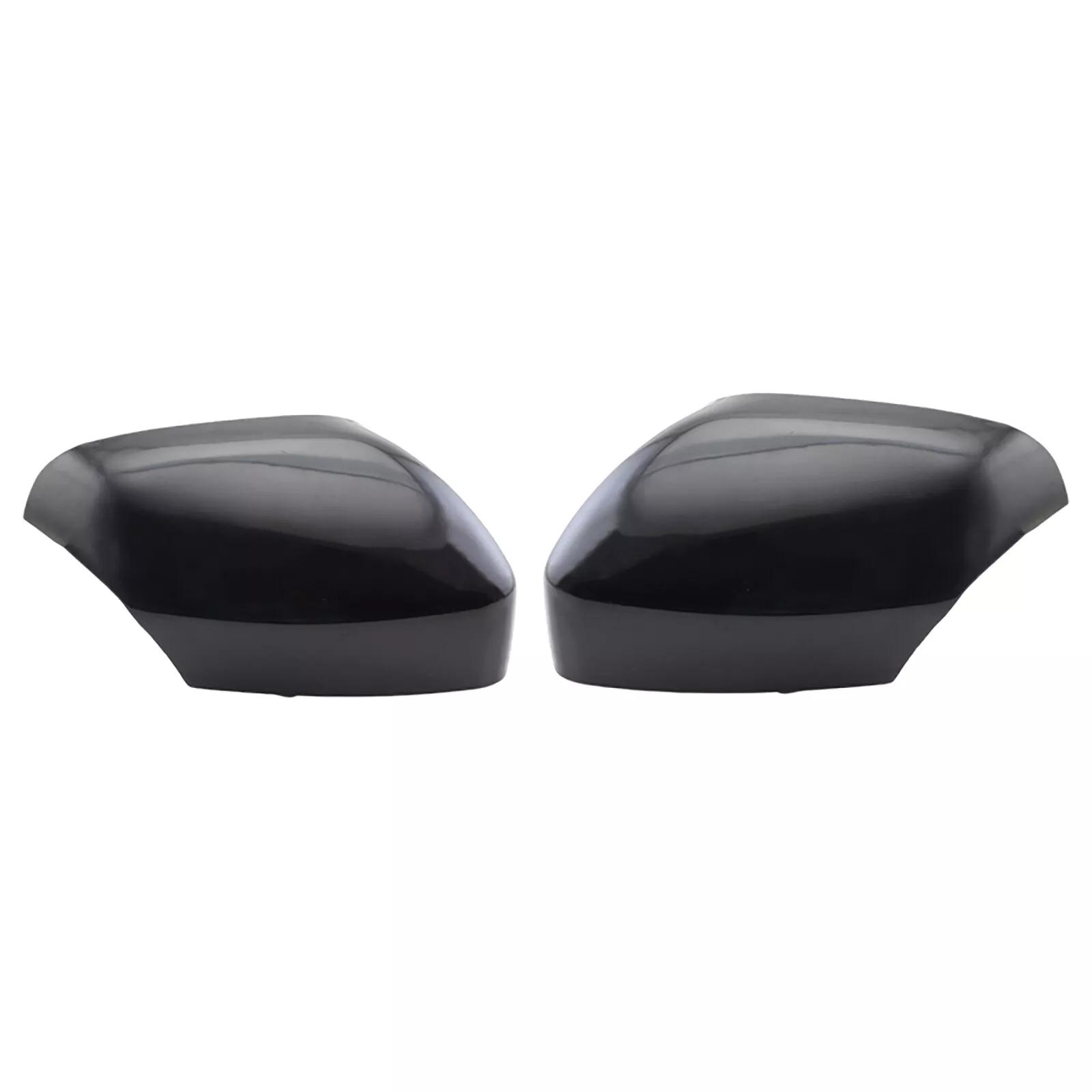 

For Volvo XC70 2008-2012 XC90 2007-2014 Car Replacement Rearview Side Mirror Cover Wing Cap Exterior Case Trim Accessories Parts Gloss Black