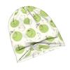 Seamless Pattern Made of Scattered Decorative Apples, Knit Hat with Subtle Fashion Details Ideal for Adults Looking To Add Texture And Character To Co